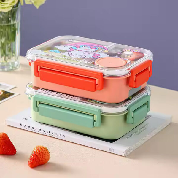 Cartoon Plastic Lunch Box