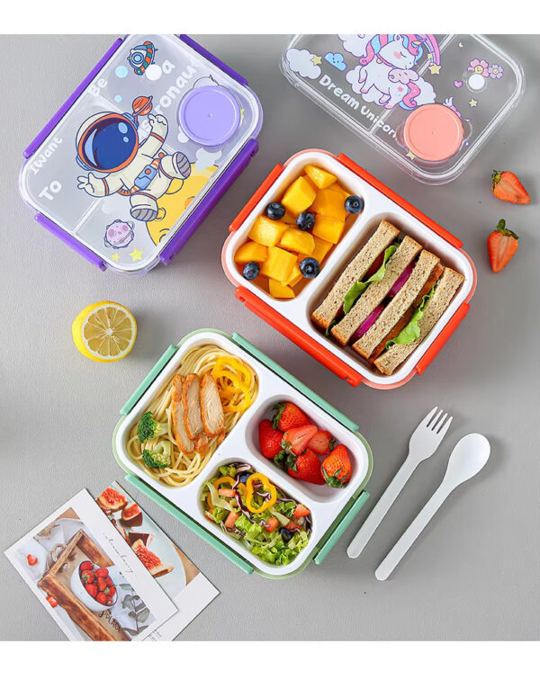 Cartoon Plastic Lunch Box