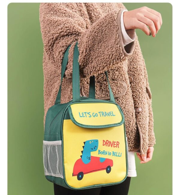 Cartoon lunch bag