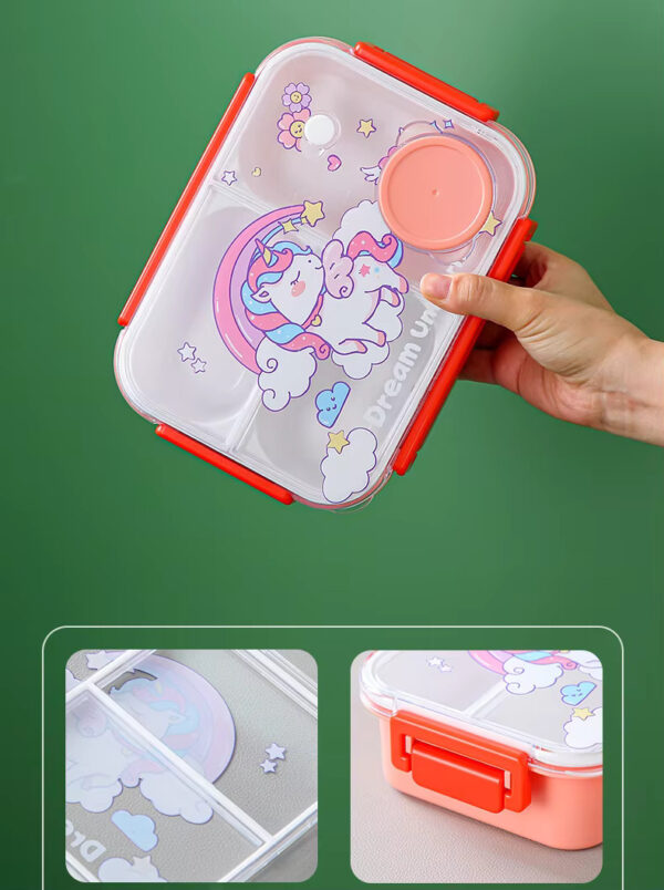 Cartoon Plastic Lunch Box