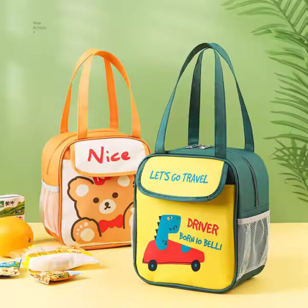 Cartoon lunch bag