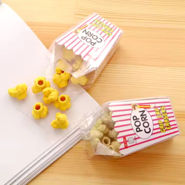 Popcorn Eraser set