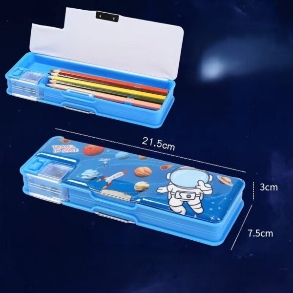 Space and cartoon pencil case