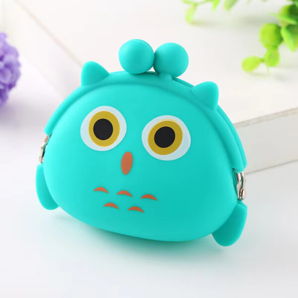 Silicone coin purse