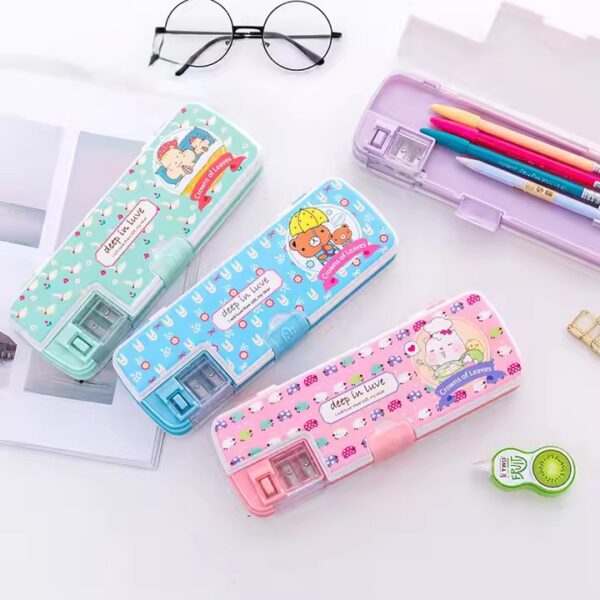 Multiple design pen/pencil case