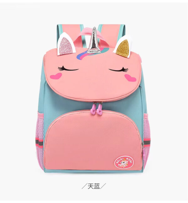 Unicorn & Dino school bag