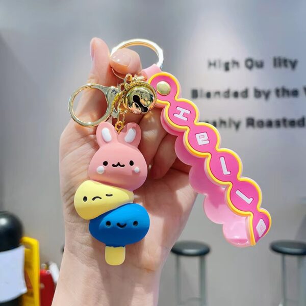 Hello Rabbit keychain