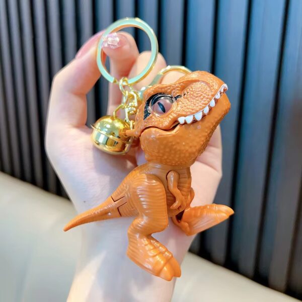 Dinosaur keychain