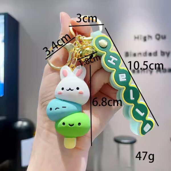 Hello Rabbit keychain