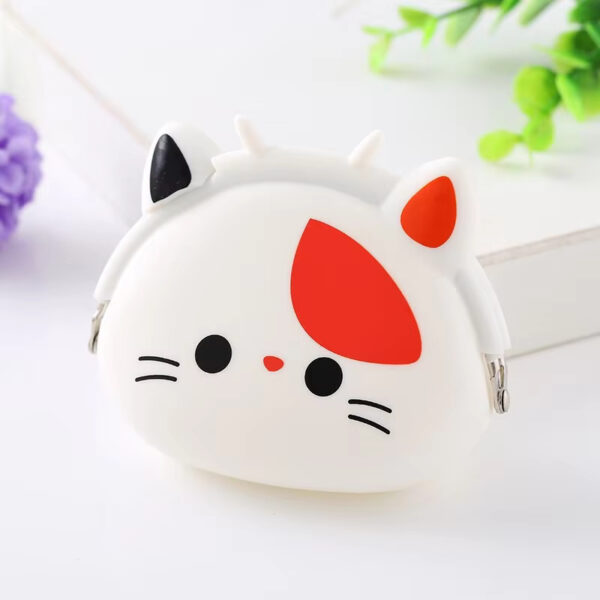 Silicone coin purse