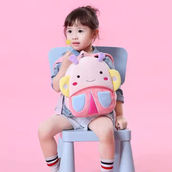 Kids cute plush animal backpack