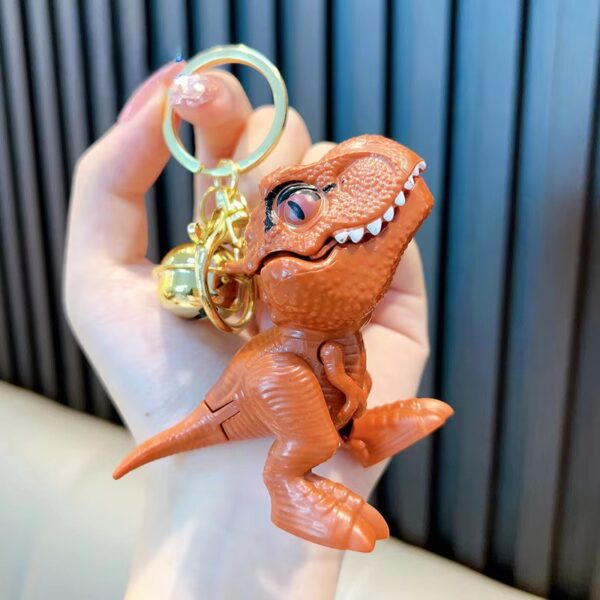 Dinosaur keychain