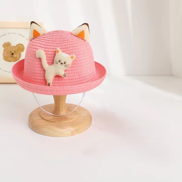 Cat design sun hat