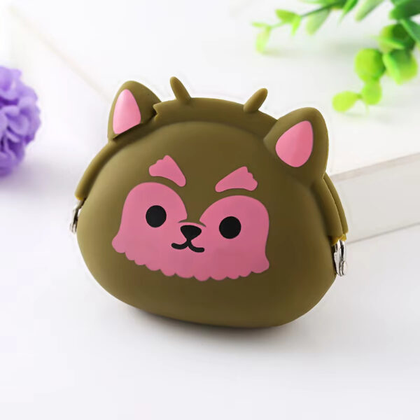 Silicone coin purse