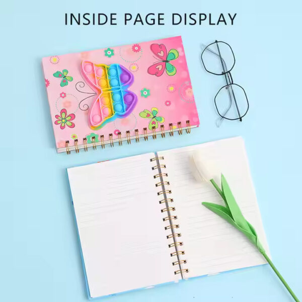 Silicone bubble pop diary