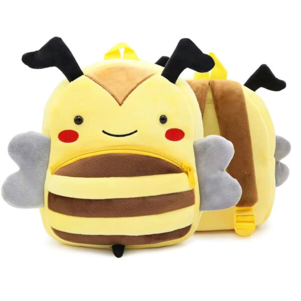 Kids cute plush animal backpack
