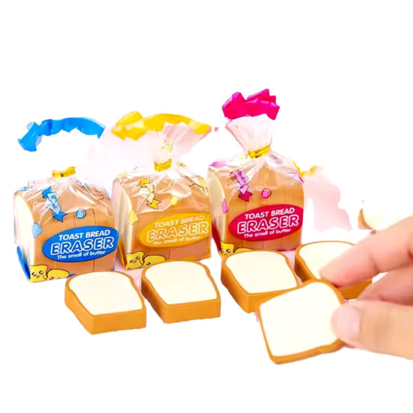 Bread Eraser Set