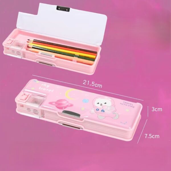 Space and cartoon pencil case