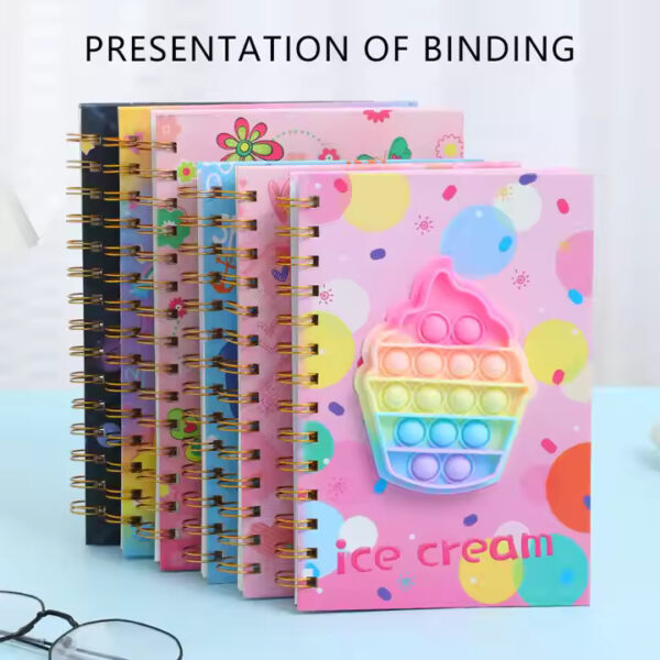 Silicone bubble pop diary