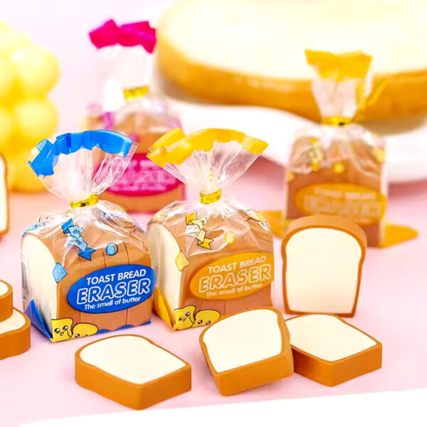 Bread Eraser Set