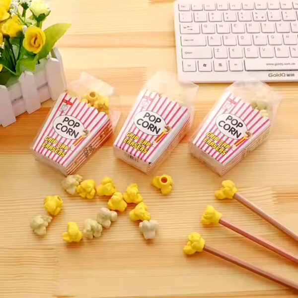 Popcorn Eraser set