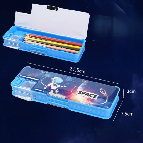 Space and cartoon pencil case