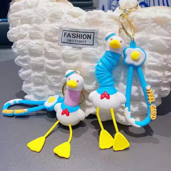 Sailor duck keychain