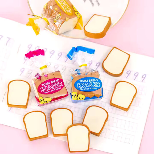 Bread Eraser Set