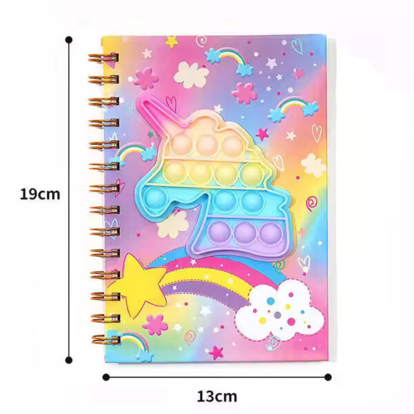 Silicone bubble pop diary