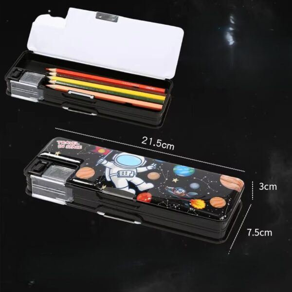Space and cartoon pencil case